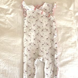 Pineapple Sunshine Llama Romper